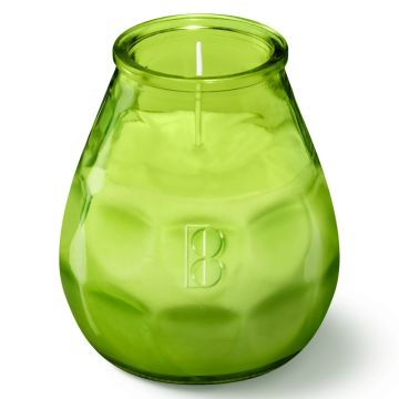 Bolsius Professional Twilights limegroen glazen kaars 104/99 (70 uur)