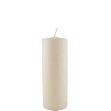 6 stuks hoogwaardige ivoor stompkaarsen 150/60 met lange brandduur en goede brandeigenschappen