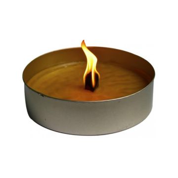 Vuurblik set van 2 stuks in cellofaan verpakt met flinke vlam, een geweldige buiten kaars