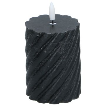 Mooi chic zwarte was ledkaars op AA batterij