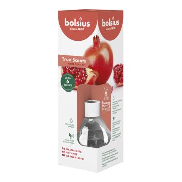 Bolsius geurstokjes granaatappel geurverspreider 60 ml