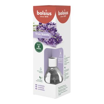 6 stuks Bolsius geurstokjes lavendel geurverspreiders 60 ml - grootverpakking