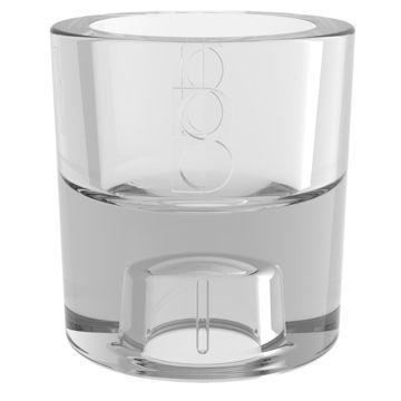 Bolsius 2 in 1 houder voor dinerkaars en waxinelicht 65/60 verpakt per 4 stuks