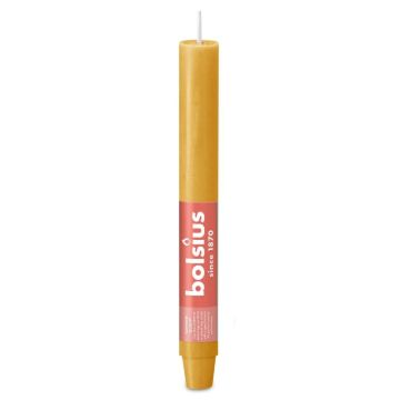 Bolsius beige rustiek XL tafelkaarsen- dinerkaarsen 230/30 (15 uur) oat beige