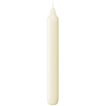 Bolsius Professional ivoor kandelaar huishoudkaars 180/21 (6 uur)
