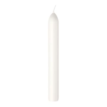 Bolsius wit dinerkaars 170/20 (5 uur) cloudy white