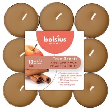 Bolsius appel kaneel - apple cinnamon geurtheelichtjes