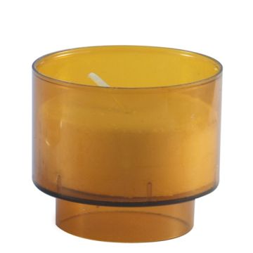 432 stuks amber offerlichtjes
