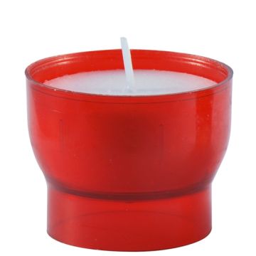 300 stuks rode offerlichtjes