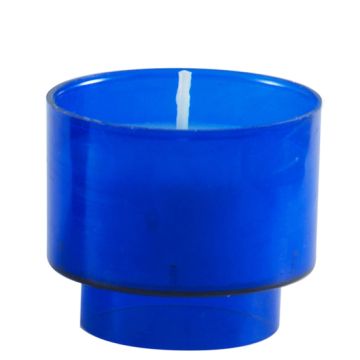 432 stuks blauwe offerlichtjes