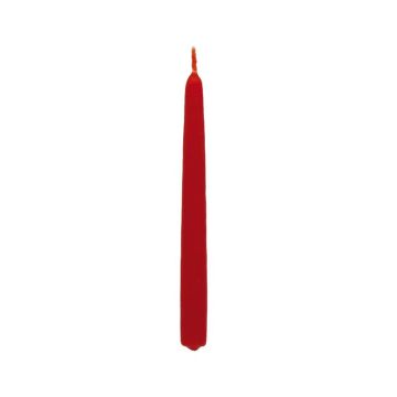 400 stuks taps toelopende rode kerstboomkaarsjes welke zelfdovend zijn