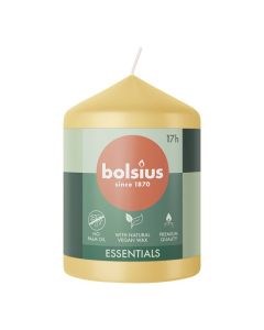 6 stuks Bolsius beige stompkaarsen 80/58 (17 uur) oat beige
