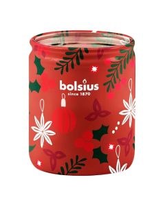 Geurkaars 82 mm x 68 mm (23 uur) Bolsius true glow merry moment