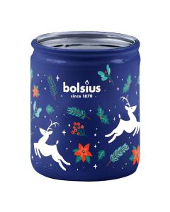 Geurglas vanille geurkaars 82/68 (23 uur) Bolsius true glow Christmas
