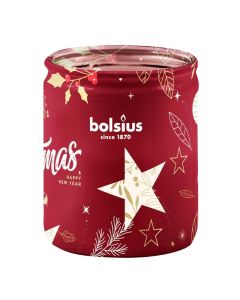 Geurkaars 82/68 (23 uur) Bolsius true glow wild cranberry