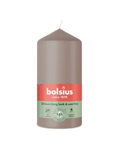 10 stuks witte stompkaarsen 120/60 van Bolsius extra goedkoop in een voordeel verpakking