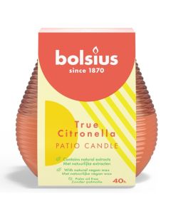 Bolsius koraal patiolight 94/91 (40 uur) true citronella