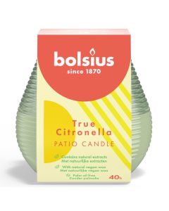 Bolsius green patiolight 94/91 (40 uur) true citronella