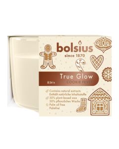 6 stuks Bolsius geurglas cookie fever geurkaarsen 63/90 mm (24 uur) - grootverpakking