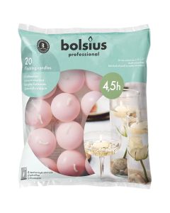 Bolsius professional horeca ivoor drijfkaarsjes (4,5 uur) verpakt per 320 stuks 