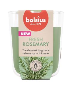 Bolsius geurglas rosemary geurkaars 97/85 (45 uur)