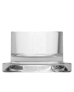 4 stuks maxi theelichthouders van glas