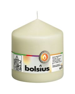 8 stuks ivoor stompkaarsen 100/100 van Bolsius extra goedkoop in een voordeel verpakking