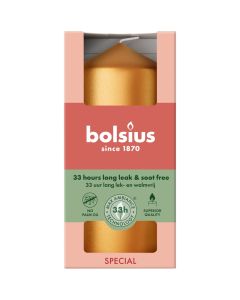 10 stuks witte stompkaarsen 120/60 van Bolsius extra goedkoop in een voordeel verpakking