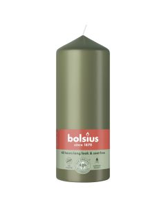 10 stuks witte stompkaarsen 120/60 van Bolsius extra goedkoop in een voordeel verpakking