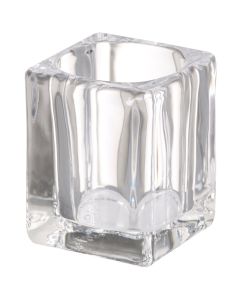 12 stuks square glas houders Bolsius relight