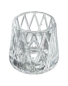 6 stuks Bolsius oval refill en theelichthouders 77/72