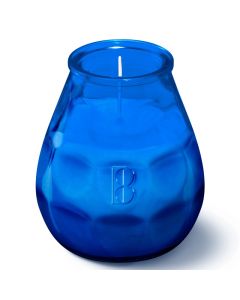 6 stuks blauw twilights lowboys van Bolsius in voordeel verpakking