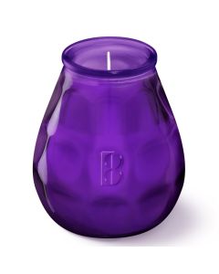 6 stuks paars twilights lowboys van Bolsius in voordeel verpakking