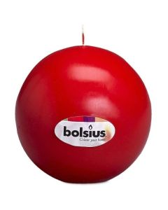 Bolsius rood bolkaars Ø 70 mm (16 uur)