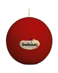 Bolsius wijnrood bolkaars Ø 70 mm (16 uur)