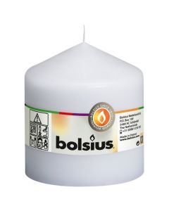 8 stuks wit stompkaarsen 100/100 van Bolsius extra goedkoop in een voordeel verpakking