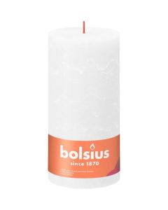 10 stuks witte stompkaarsen 120/60 van Bolsius extra goedkoop in een voordeel verpakking