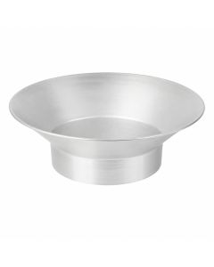 KF alumium opvangring 22 cm om vloeibaar kaarsvet in te gieten om zelf kaarsen te maken