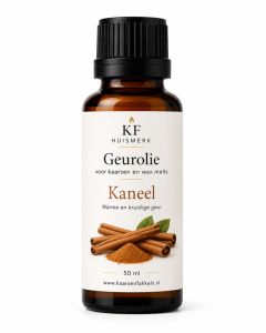 KF 50ml geurolie kaneel om zelf geurkaarsen en geurende waxmelts / geurchips te maken