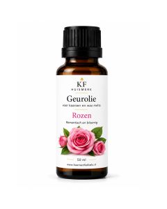 KF 50ml geurolie rozen om zelf geurkaarsen en geurende waxmelts / geurchips te maken