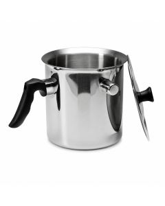 KF au bain marie 1,8 liter pan met deksel om zelf veilig kaarsen te kunnen maken
