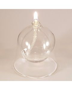 Mooi trendy olielampje met schitterend vlammetje