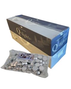 600 stuks witte 6 uur waxinelichten van uitstekende kwaliteit 18/38