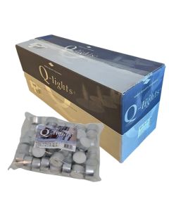 400 stuks witte 8 uur waxinelichten van uitstekende kwaliteit 18/38