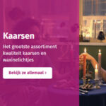 Hoogwaardige kaarsen of tuinfakkels kopen? Kies voor Kaarsenfakkels.nl!